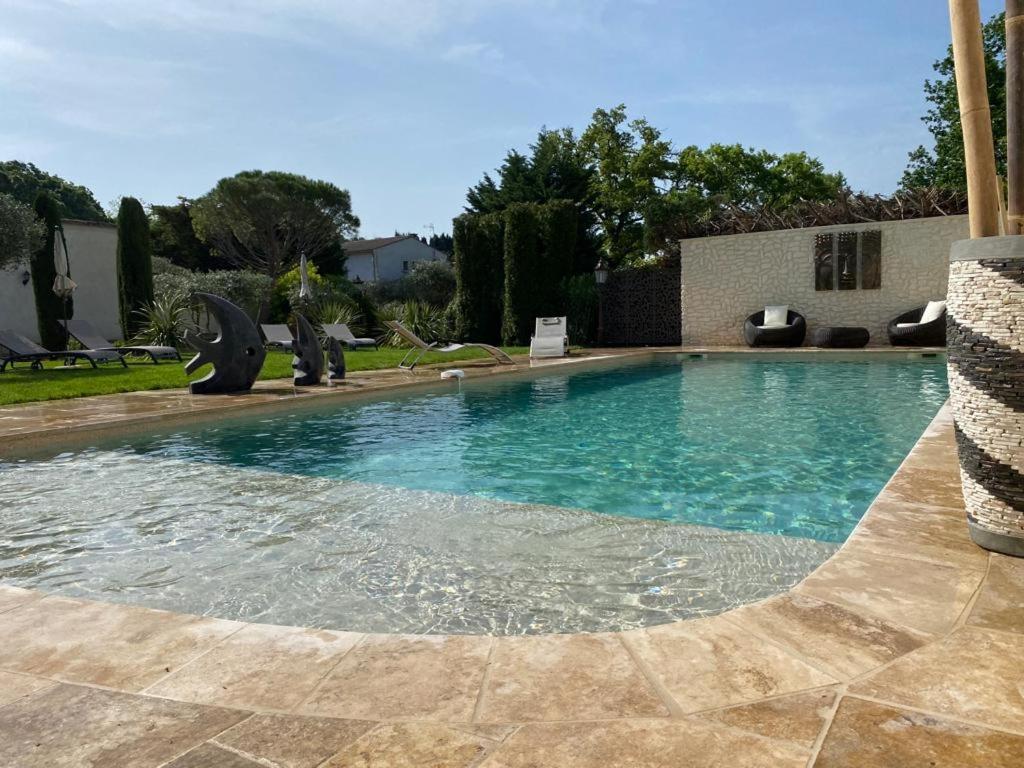 Mas Beau Soleil & Spa Gites De Charme Avec Jacuzzi Prive Saint-Remy-de-Provence Exterior photo